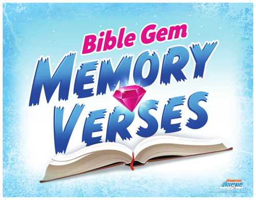Rotation Signs: Bible Gems Memory Verses