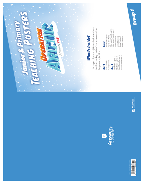 Teaching Posters: Junior/Primary Group 1