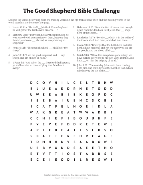 Day 3 Bible Challenge Contest (KJV)