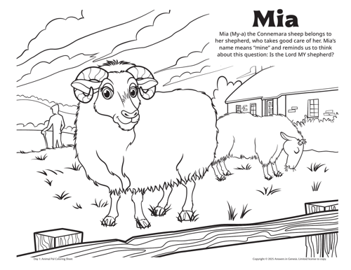 Animal Pals Coloring Sheets