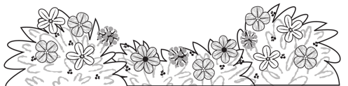 Bushes with Flowers