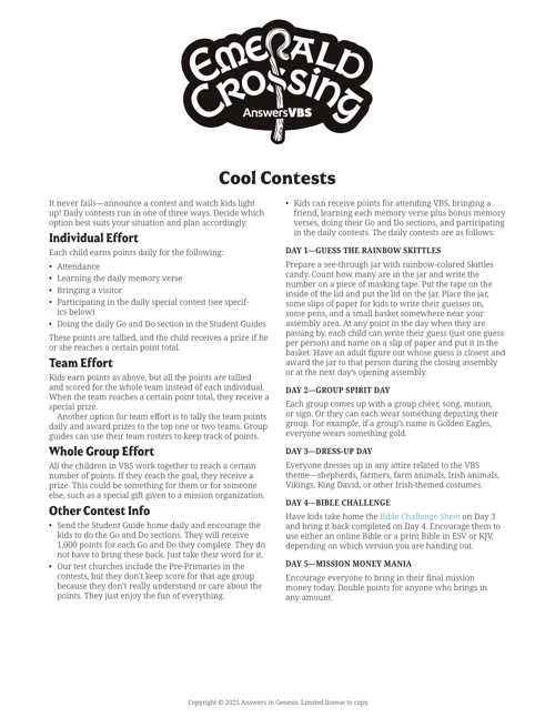 Cool Contests