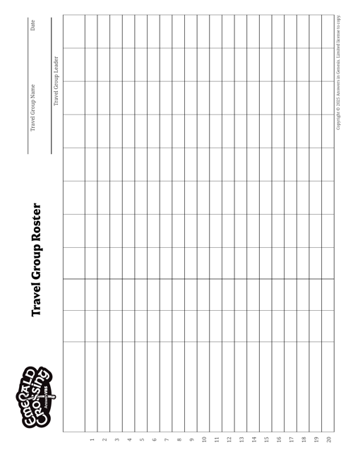 Team Roster