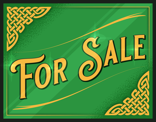 For Sale Posters