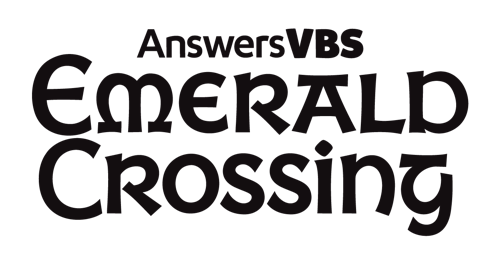 Emerald Crossing Logo: Black Small
