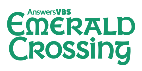 Emerald Crossing Logo: Green Medium