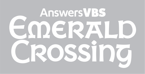 Emerald Crossing Logo: White Small