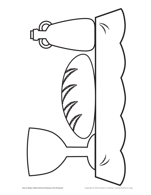 Day 4 King’s Table Pattern