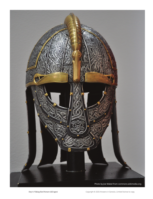 Day 4 Viking Hat Pictures