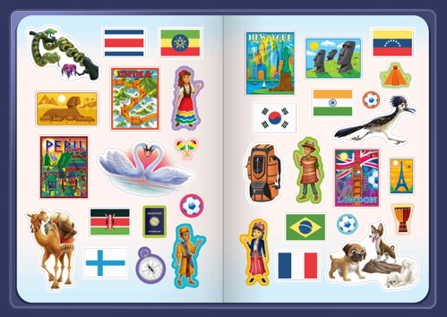 Toddler/Pre-Primary Passport Stickers