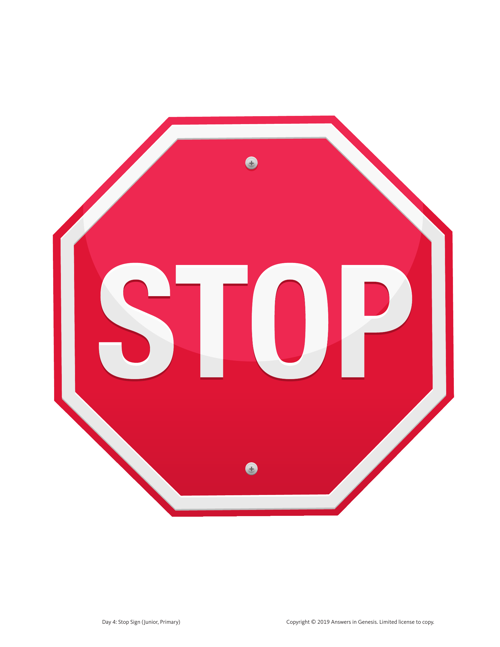 Day 4 Stop Sign