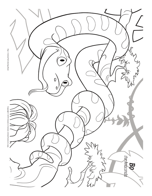 Animal Pals Coloring Sheets