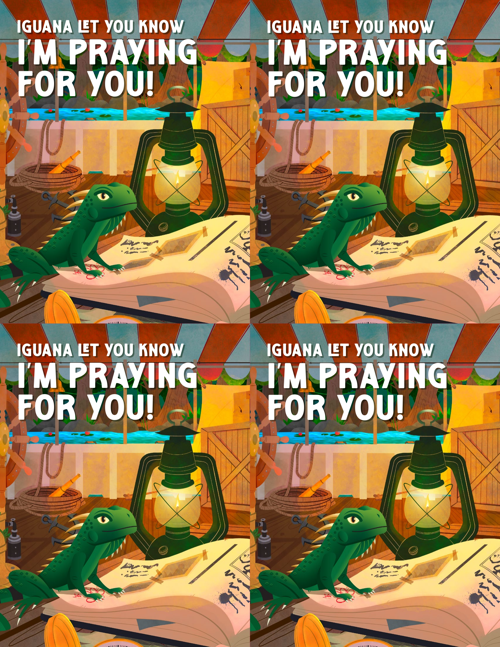 Postcard: Praying for You