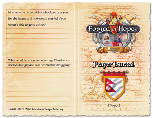 Day 1 Prayer Journal