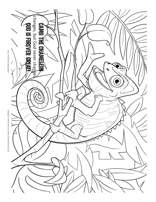 Animal Pals Coloring Sheets