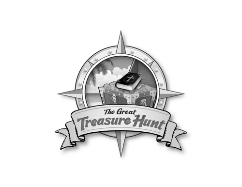 The Great Treasure Hunt Logo Black White Jpg