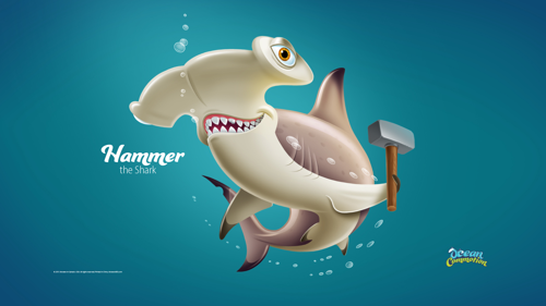 Ocvbsslide Creaturefeature Day2 Slide4 Hammertheshark