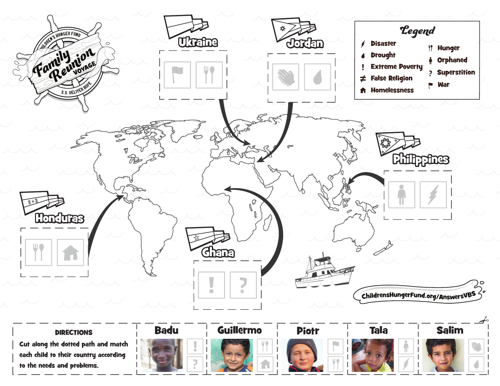 Chf Family Reunion Map Activity