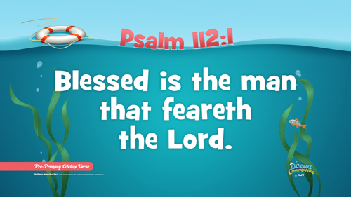Ocvbsslide Memoryverse Pre Primary Kjv 6