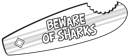 Shark Bite Surfboard 1