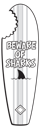 Shark Bite Surfboard 2