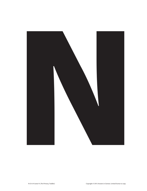 Day 1 N O A H Letters