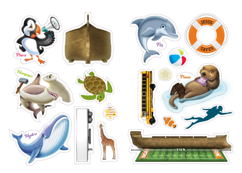 Pre-Primary/Toddler Dive Log Stickers
