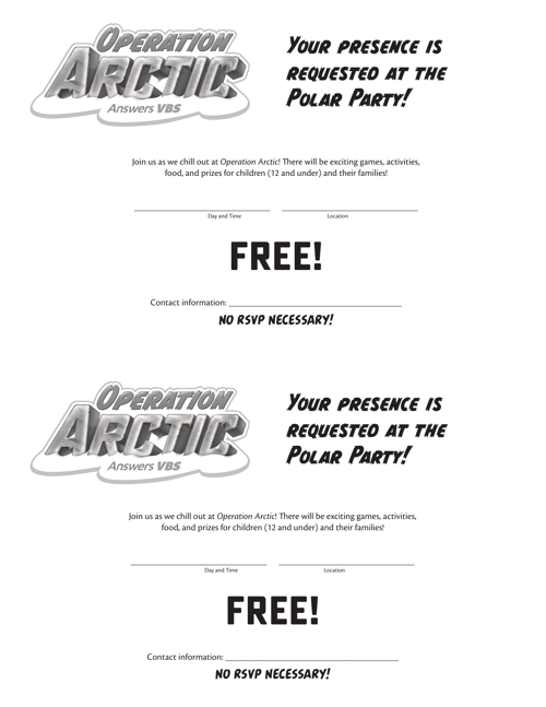 Promotional Kickoff Invitation