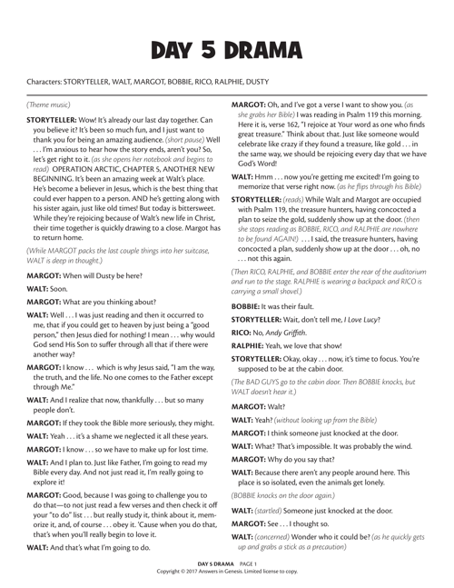 Day 5 Script