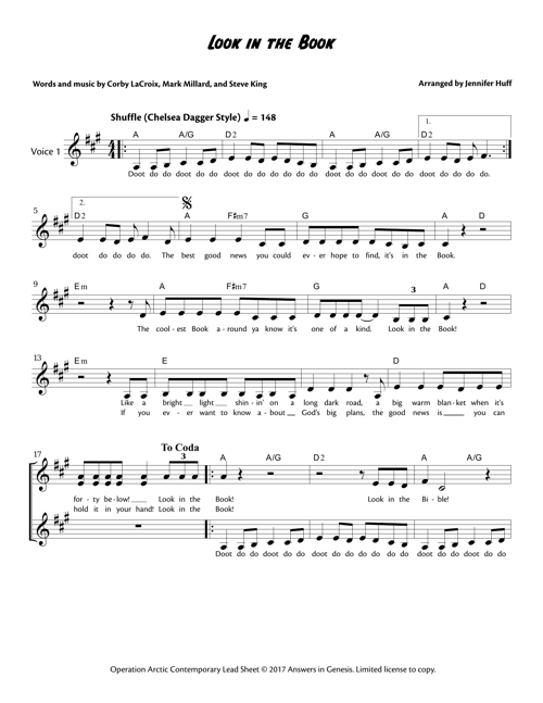 Look in the Book Lead Sheet