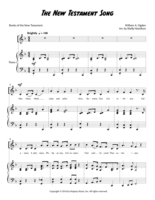 The New Testament Song