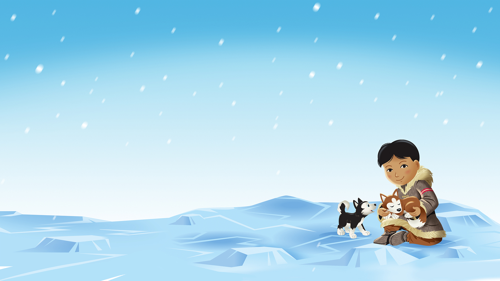 Oavbs Slides Background Boywithhuskypups