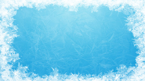 Oavbs Slides Background Snowframe Blue