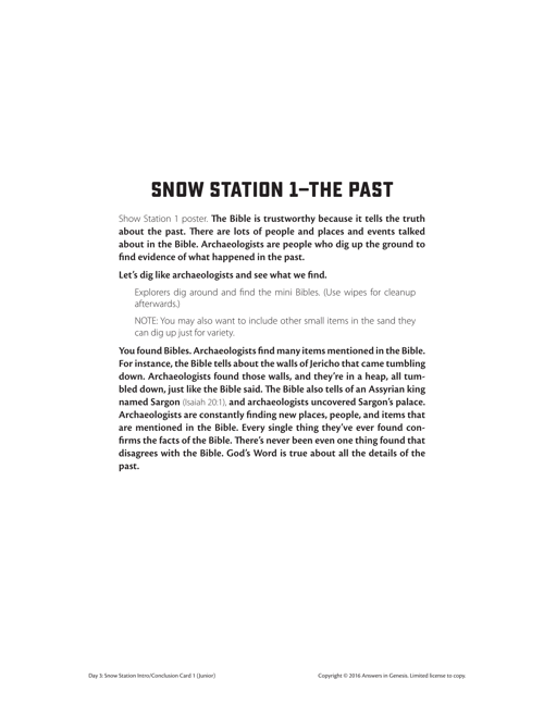 Day 3 Station Intro Conclusion Cards