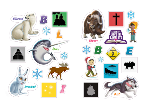 Primary/Junior Explorer Guide Stickers