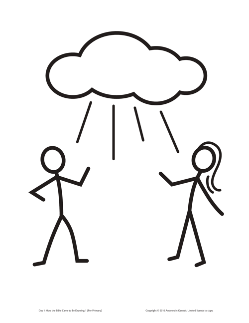 Day 1 How The Bible Came To Be Drawings