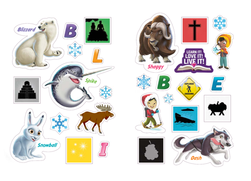 Pre-Primary/Toddler Explorer Guide Stickers