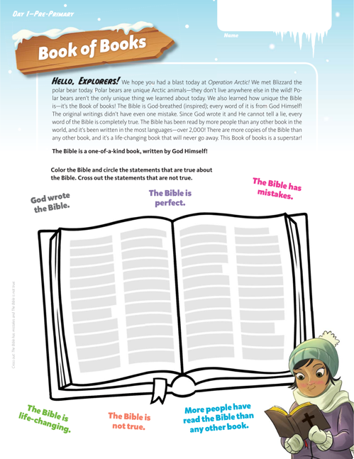 Pre-Primary Student Guide