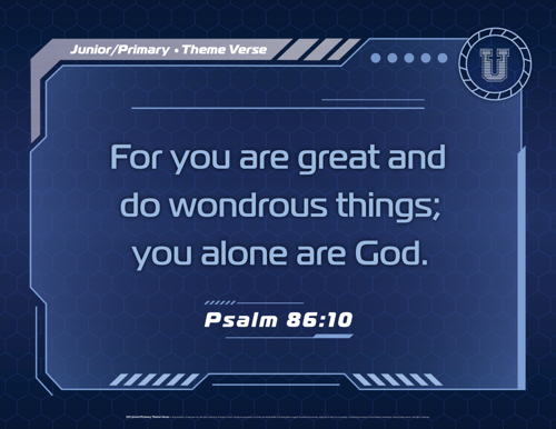 Memory Verse Posters: Junior and Primary