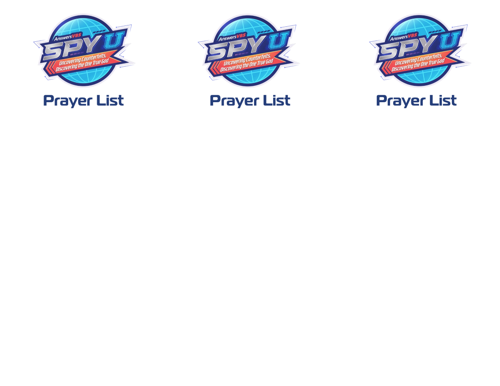 Prayer List