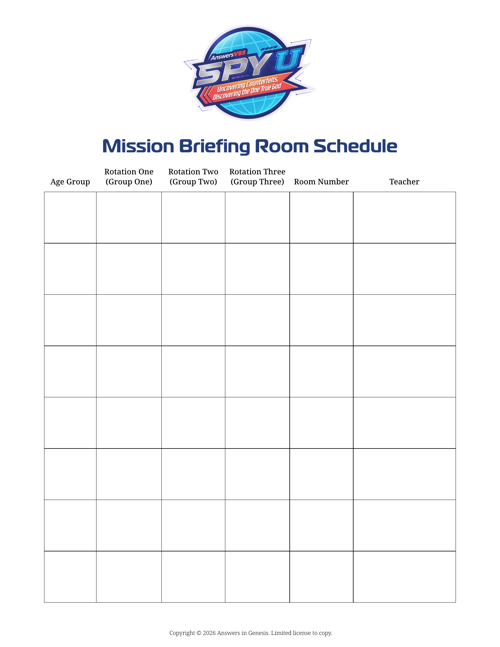 Room Schedule