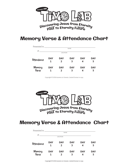 Attendance Chart