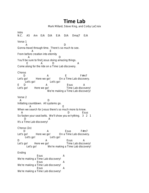 01 Time Lab Chord Chart