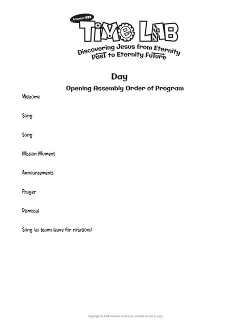 Assembly Order Of Program