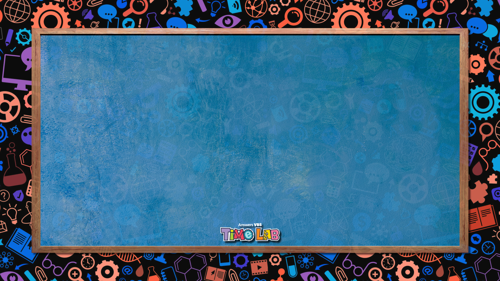 Chalkboard Blue Dark 1920X1080