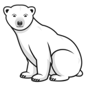 Simple Line Bear