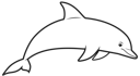 Simple Line Dolphin3