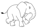 Simple Line Elephantbaby