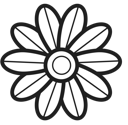 Simple Line Flower7