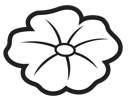 Simple Line Flower8